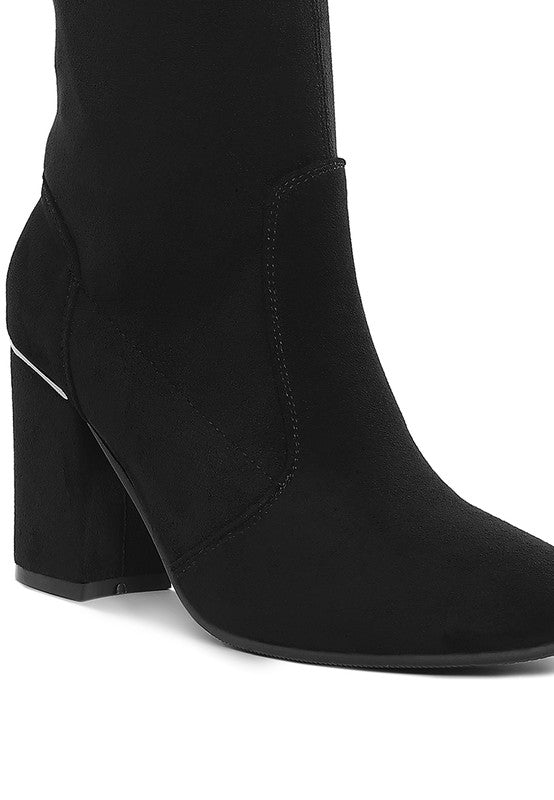 Microfiber Calf Boots