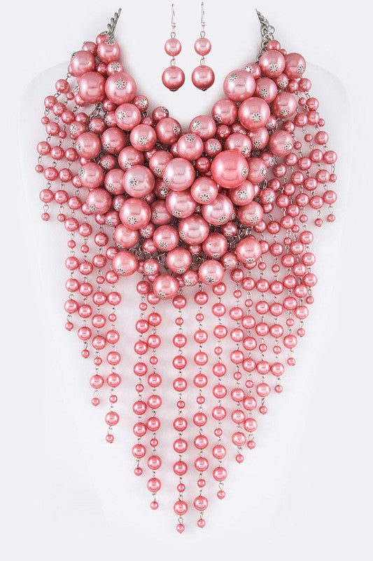 Tassels Necklace Set