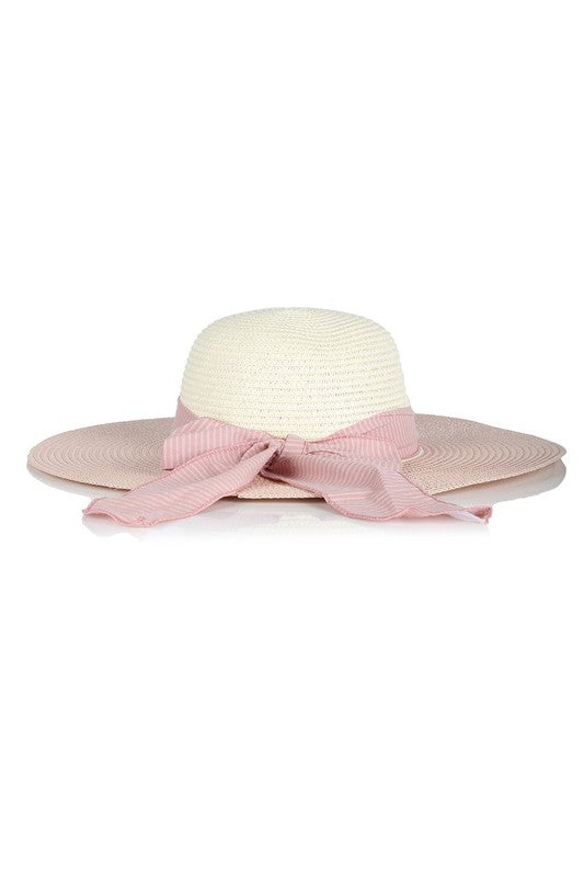 Ribbon Band Floppy Hat