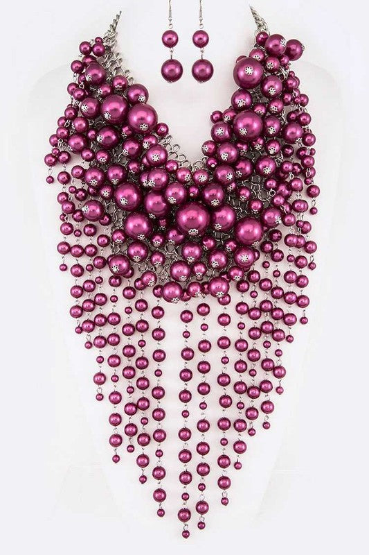 Tassels Necklace Set