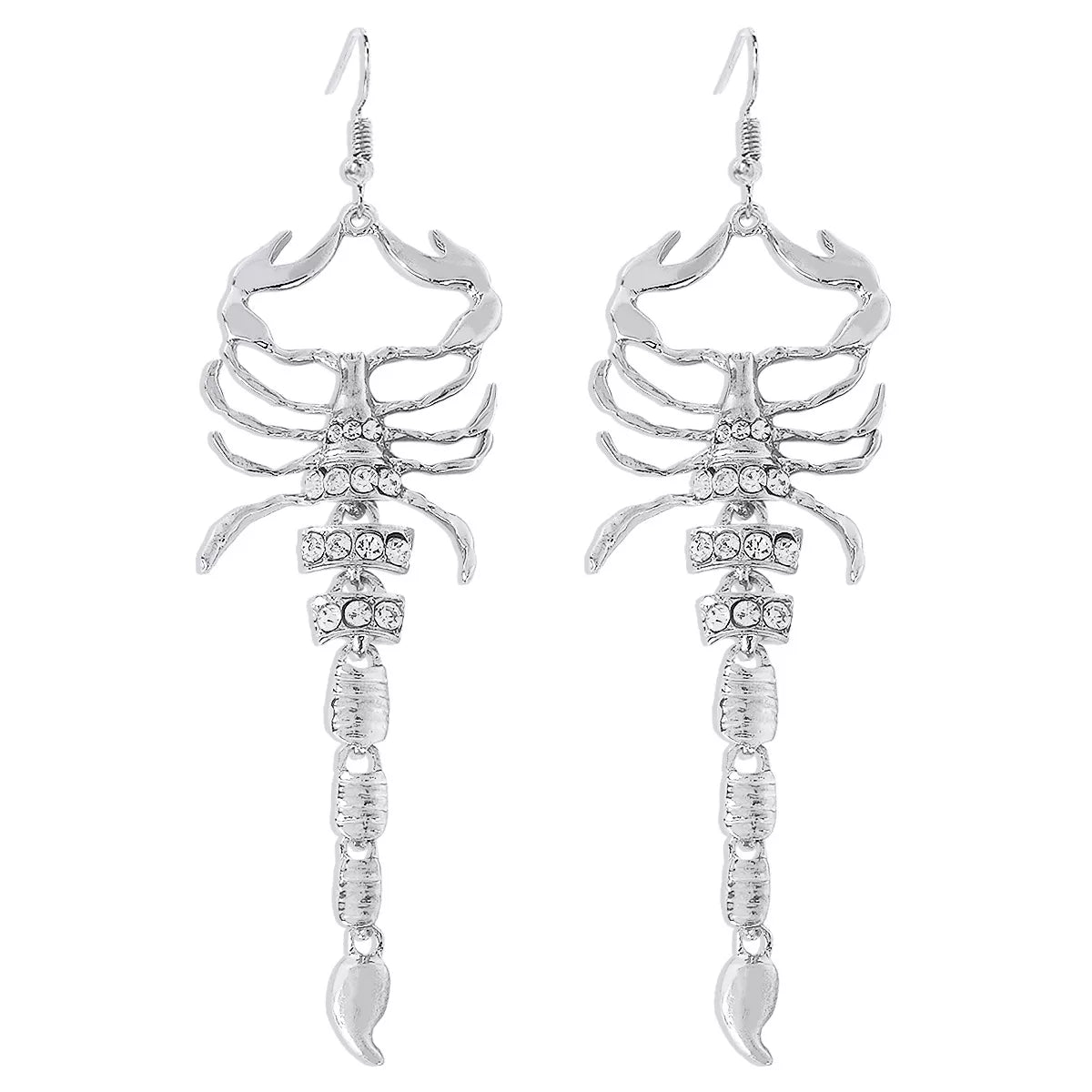 Scorpion Dangle Earrings - alternate earring view