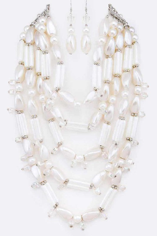 Faux Pearl Set