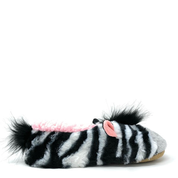 Zebra - Animal Slippers