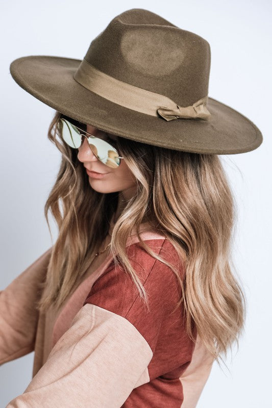 Wide Brim Fedora