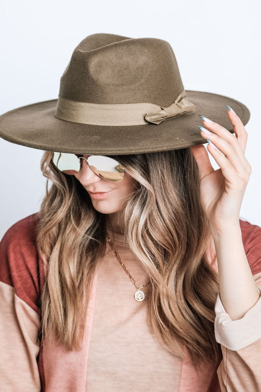 Wide Brim Fedora
