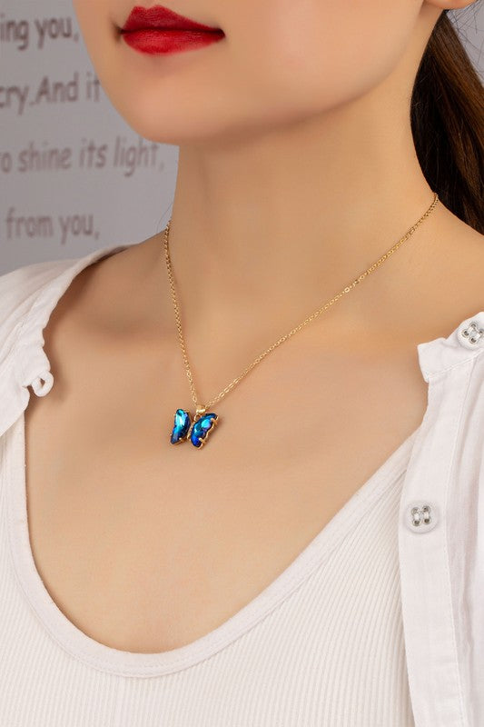 Boreali Butterfly Necklace