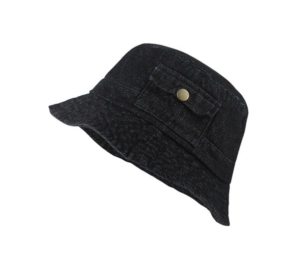 Pocket Denim Hat