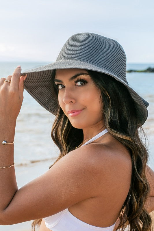 Straw Bucket Hat
