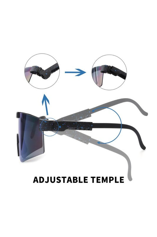 Mirrored Reflective Sunglasses