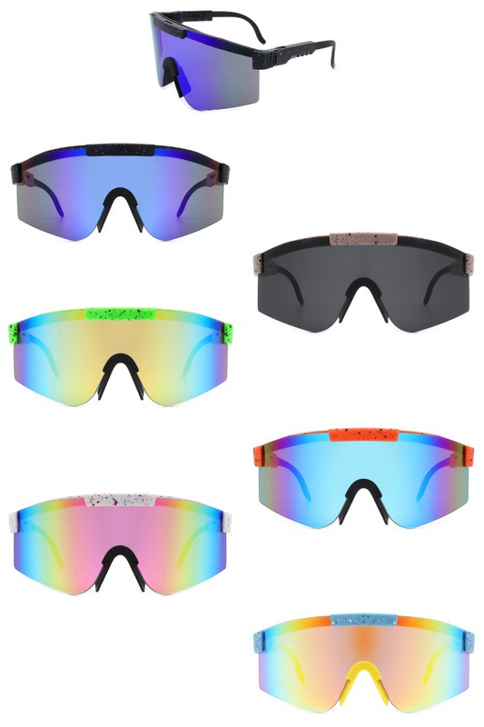 Mirrored Reflective Sunglasses