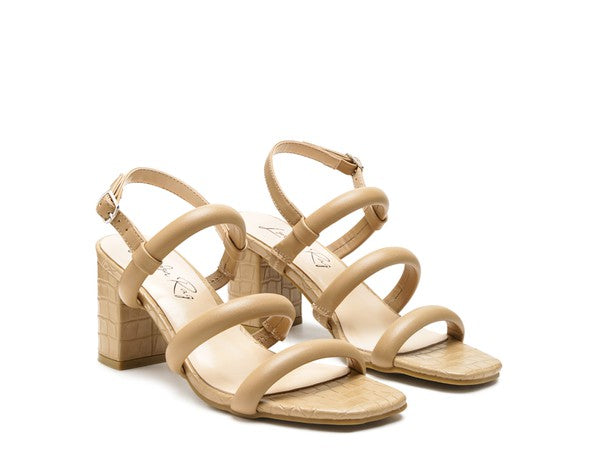 Slingback Block Heel Sandals
