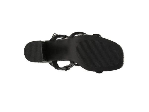 Slingback Block Heel Sandals