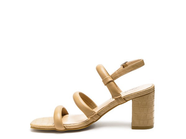 Slingback Block Heel Sandals