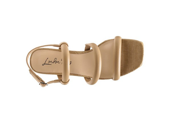 Slingback Block Heel Sandals