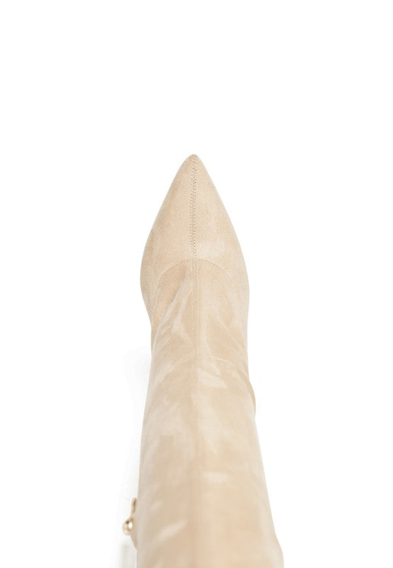 Over The Knee Stretch Boots