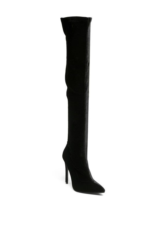 Over The Knee Stretch Boots