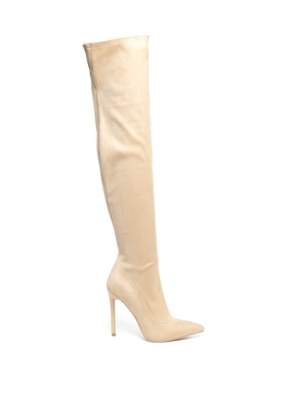 Over The Knee Stretch Boots