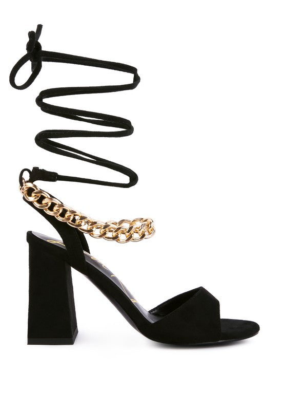 Chain Detail Heels