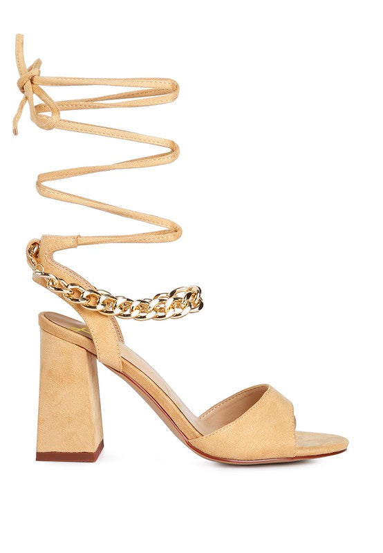 Chain Detail Heels