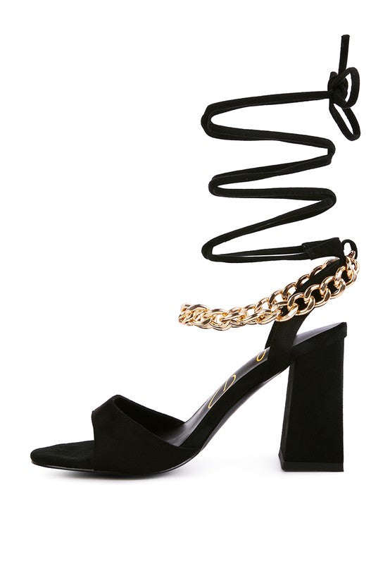 Chain Detail Heels