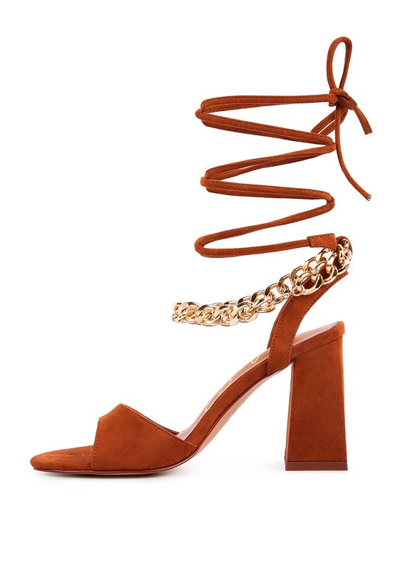 Chain Detail Heels