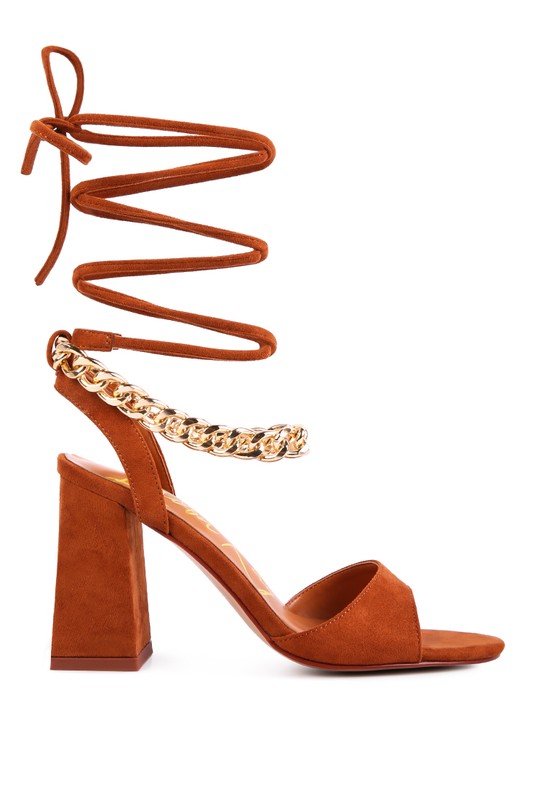 Chain Detail Heels