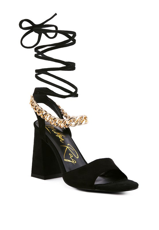 Chain Detail Heels