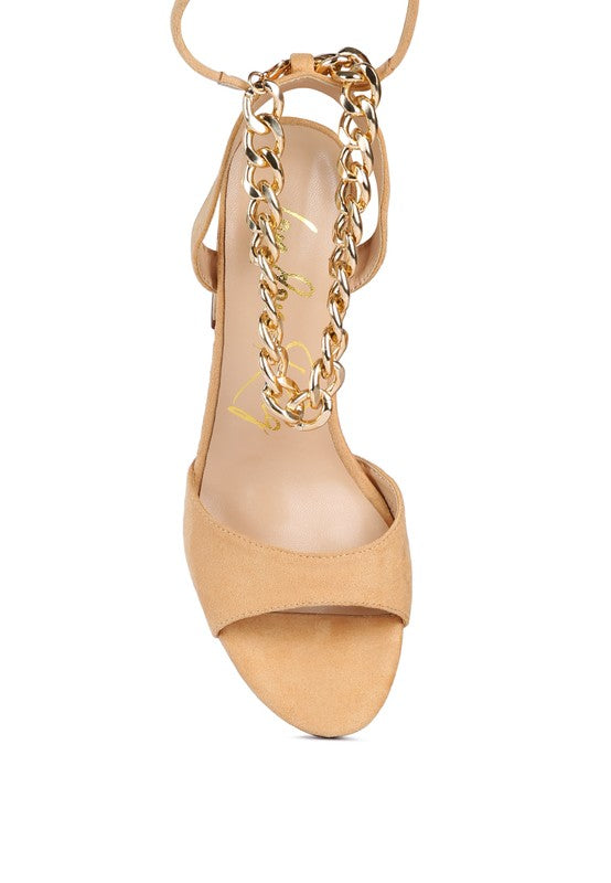 Chain Detail Heels