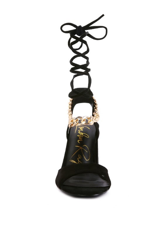 Chain Detail Heels