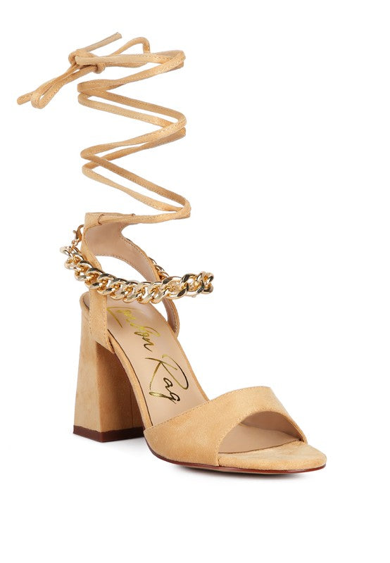 Chain Detail Heels