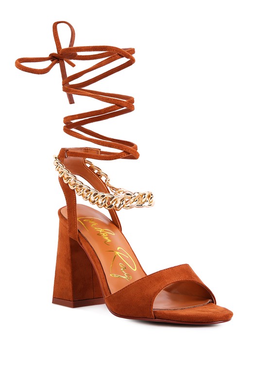 Chain Detail Heels