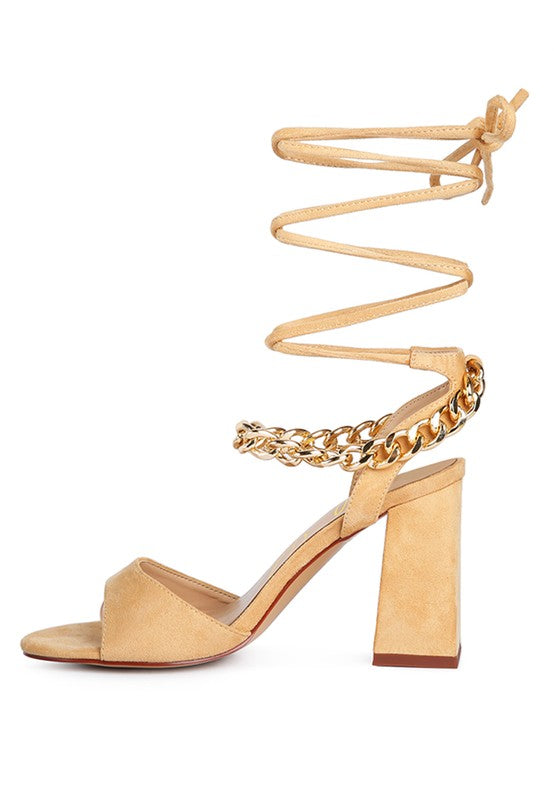 Chain Detail Heels