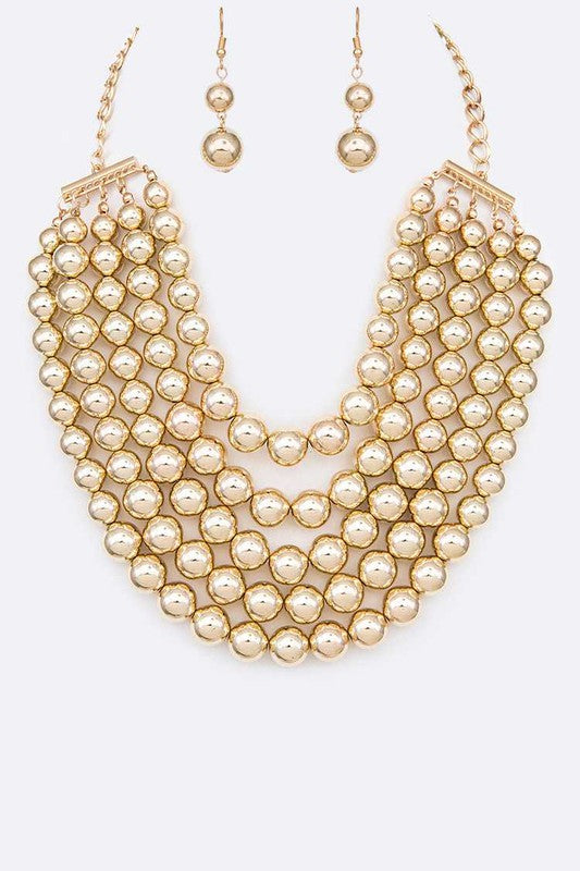 Beads Necklace Set