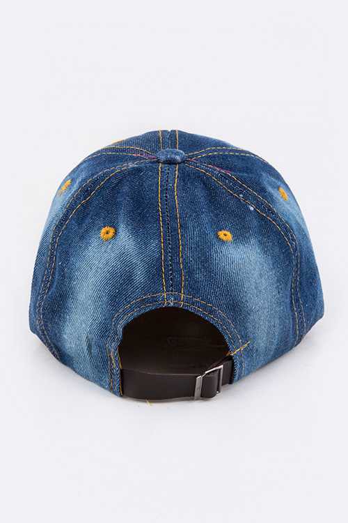 Crystal Pave Leaf Cap