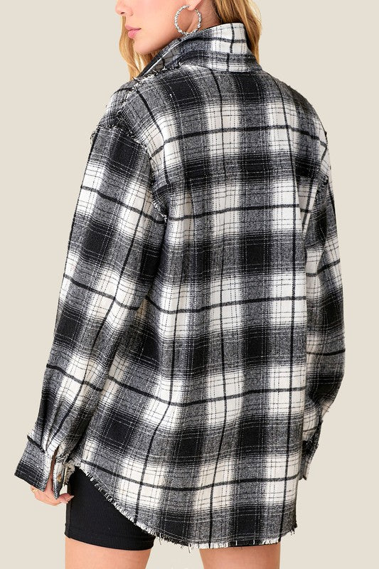 Oversize Nova Plaid Shirt
