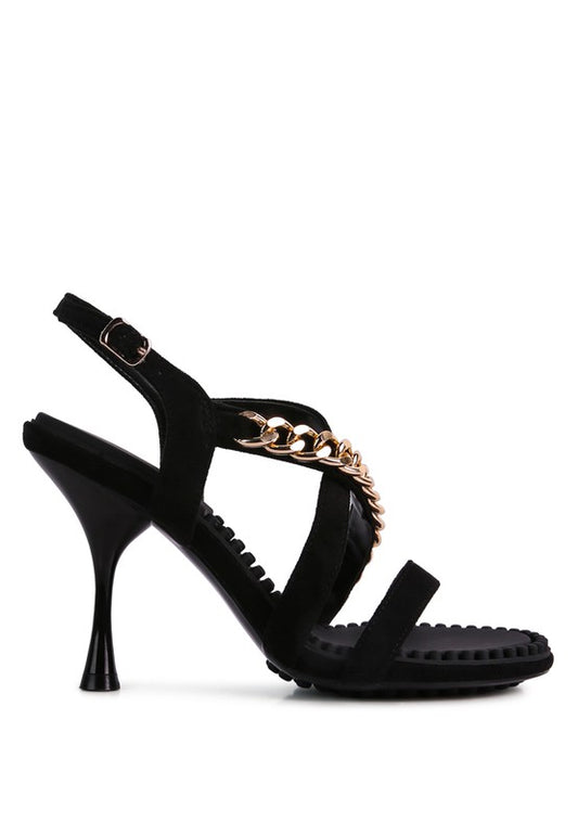 Metal Chain Sandals