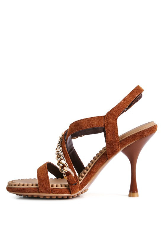 Metal Chain Sandals
