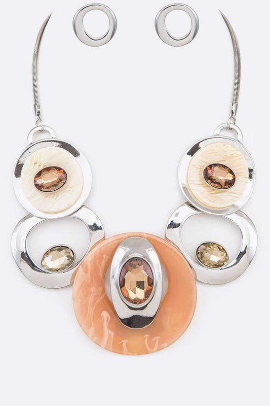 Hoops Necklace Set