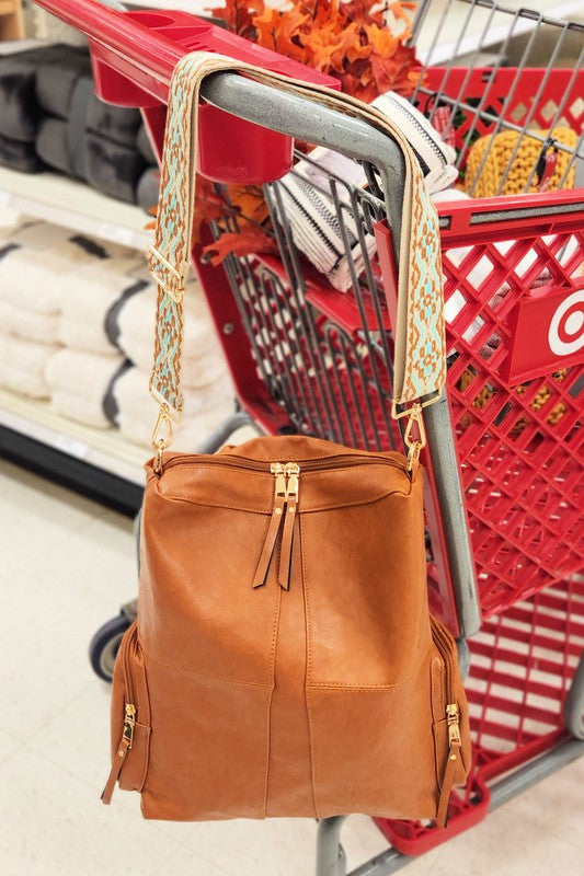 Vegan Leather Backpack