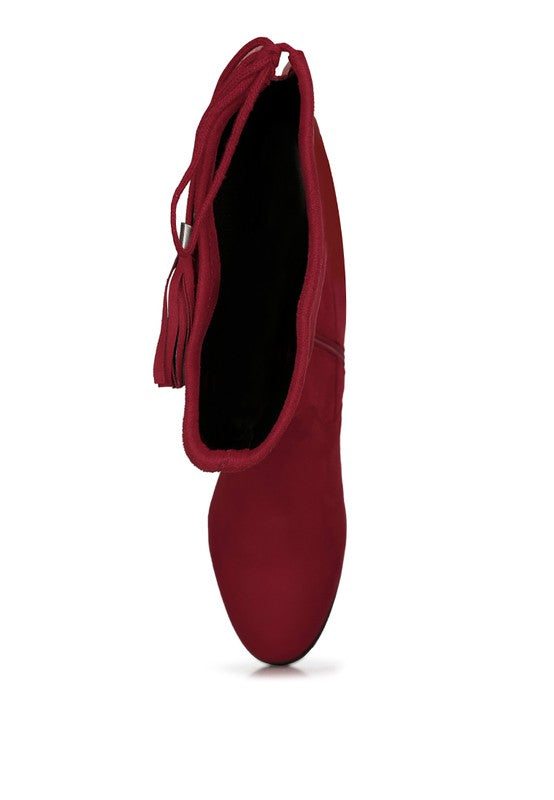 Tassels Detail Boots