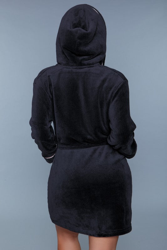 Hooded Fleece Robe
