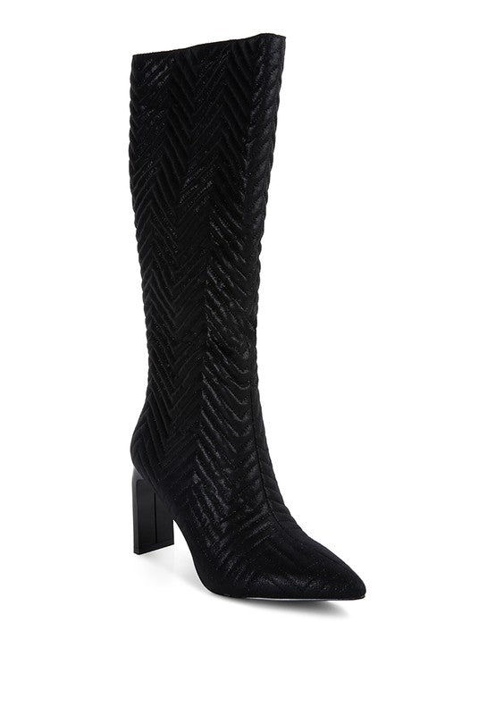 Quilted Italian Boots