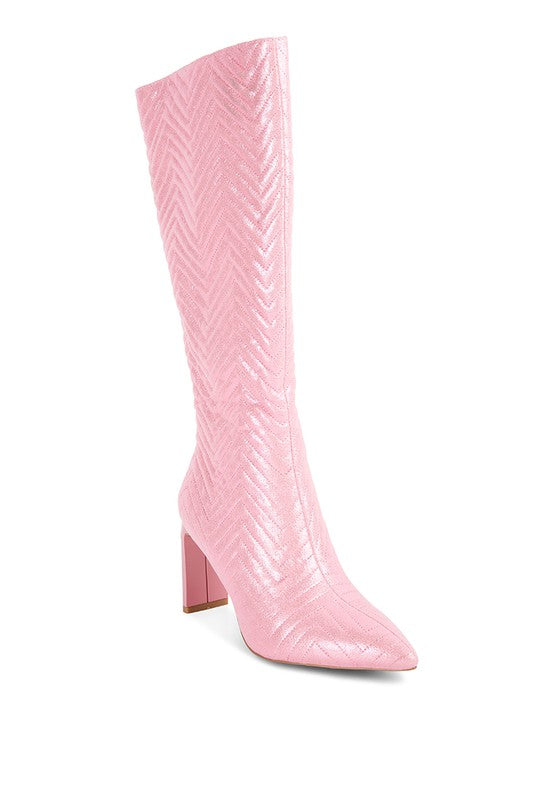 Quilted Italian Boots