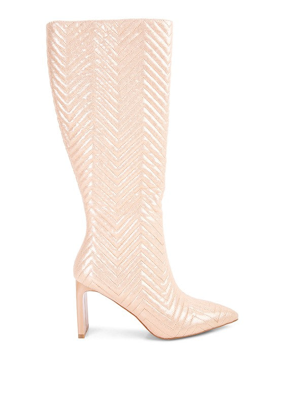 Quilted Italian Boots