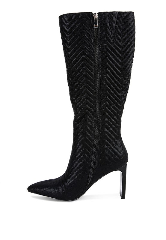 Quilted Italian Boots