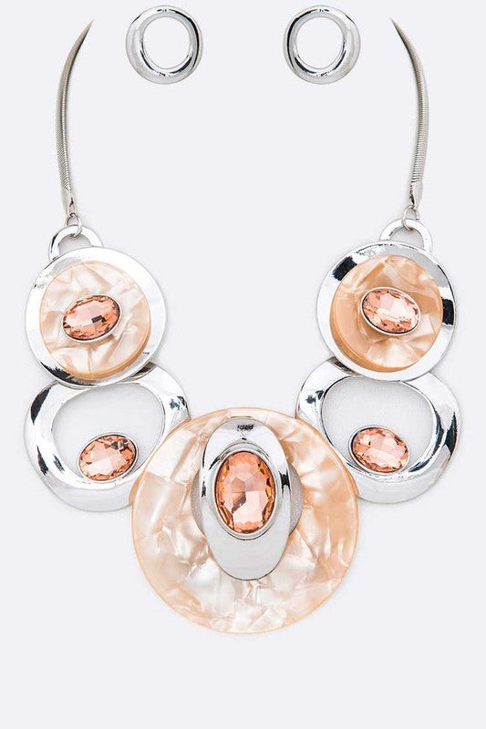Hoops Necklace Set
