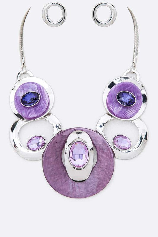 Hoops Necklace Set