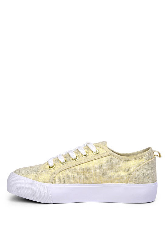 Knitted Platform Sneakers
