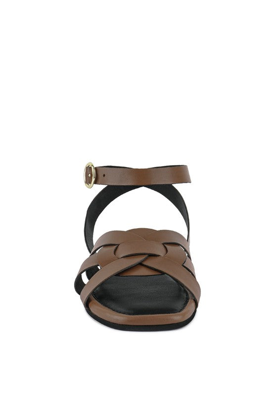 Ankle Strap Flat Sandals