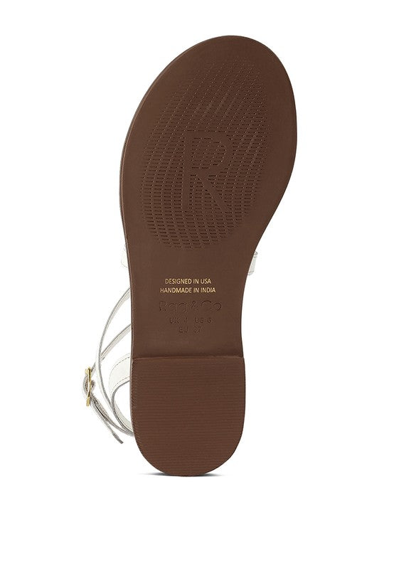 Studs Embellishment Strappy Sandals